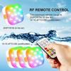 Pool Lights,Rechargeable Submersible LED with Remote, IP68 Waterproof,16 Colors Tub Pool Lights for Pool Party Decoration