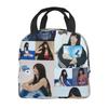 Singer Aitanaed Cuarto Azul Accessories Insulated Lunch Bag For School Office Food Storage Bag Reusable Cooler Thermal Lunch Box