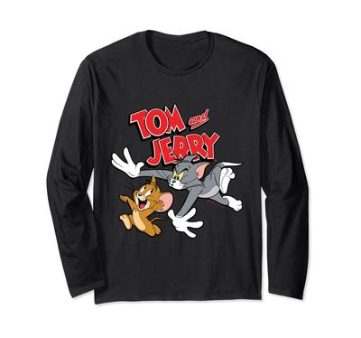Tom ve Jerry Uzun Kollu Tişört Tişört