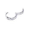 Love Heart Shape Weight Loss Earrings 925 Silver Earrings Fat Burning Jewelry