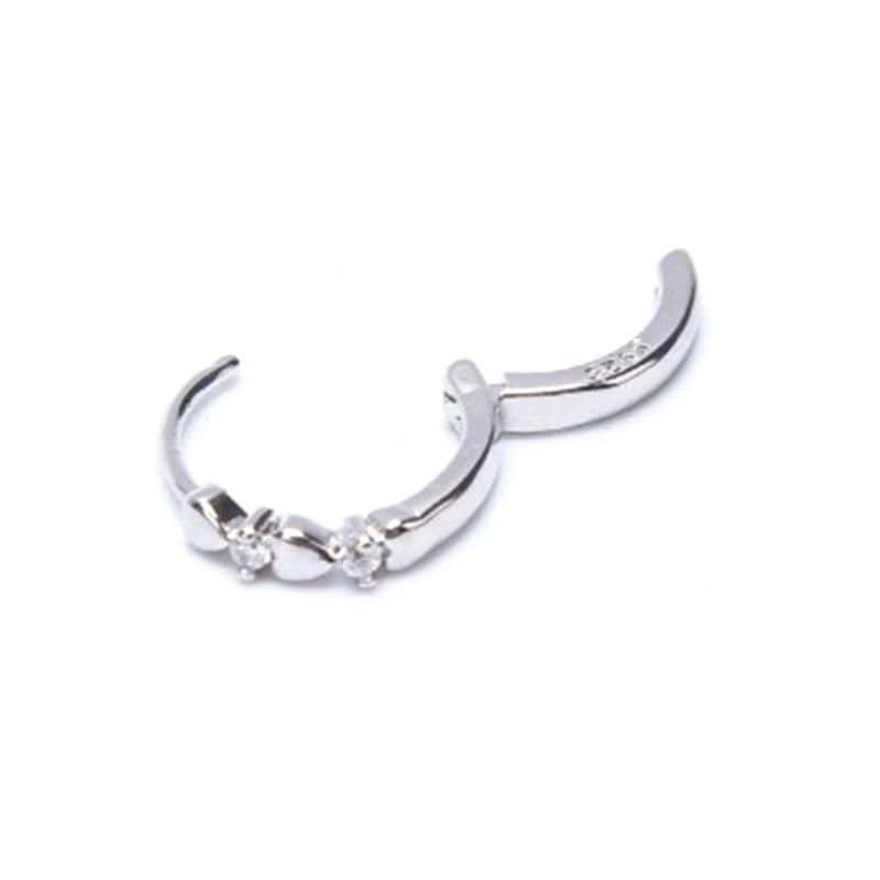 Love Heart Shape Weight Loss Earrings 925 Silver Earrings Fat Burning Jewelry