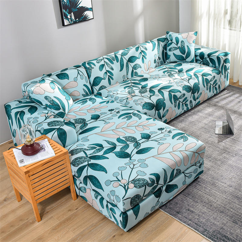 Stretch Sofa Cover Floral Printed 1/2/3/4 Seater Sofa Covers for Living Room Armchair L Shaped Corner Sofa Cover Couch Cover 1pc