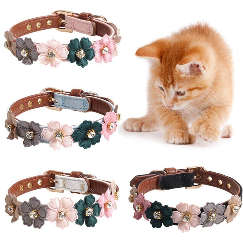 

for Puppy for Small Large Dog Neck Ring Kitten Dog Collar Dog Necklace Cat Collars Pet Supplies L-1.3x42CM синий