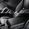 Car Armrest Storage Box Mat,PU Leather Car Center Consoles Cover for F150 2015-2019 Trucks Easy Installation