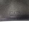 PRADA  2MH021_QHH_F0002 Tri-fold wallet black Safiano mens