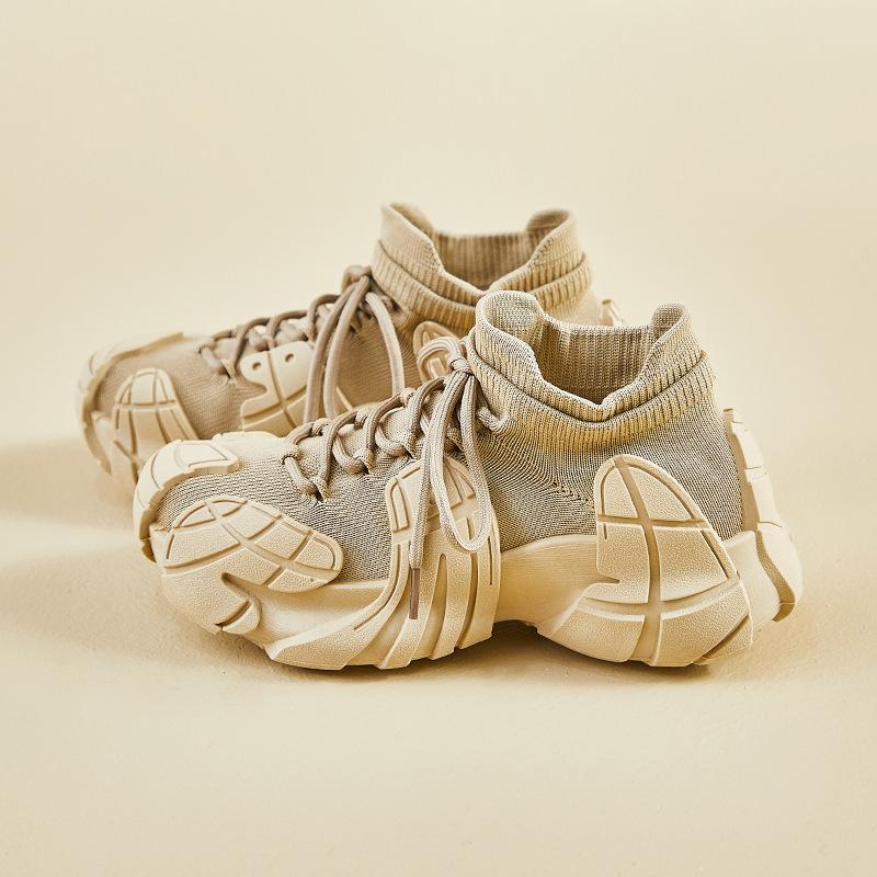 Flying Shoes Spring New Student Sports Shoes Fitness Running Casual Shoes Increase Height