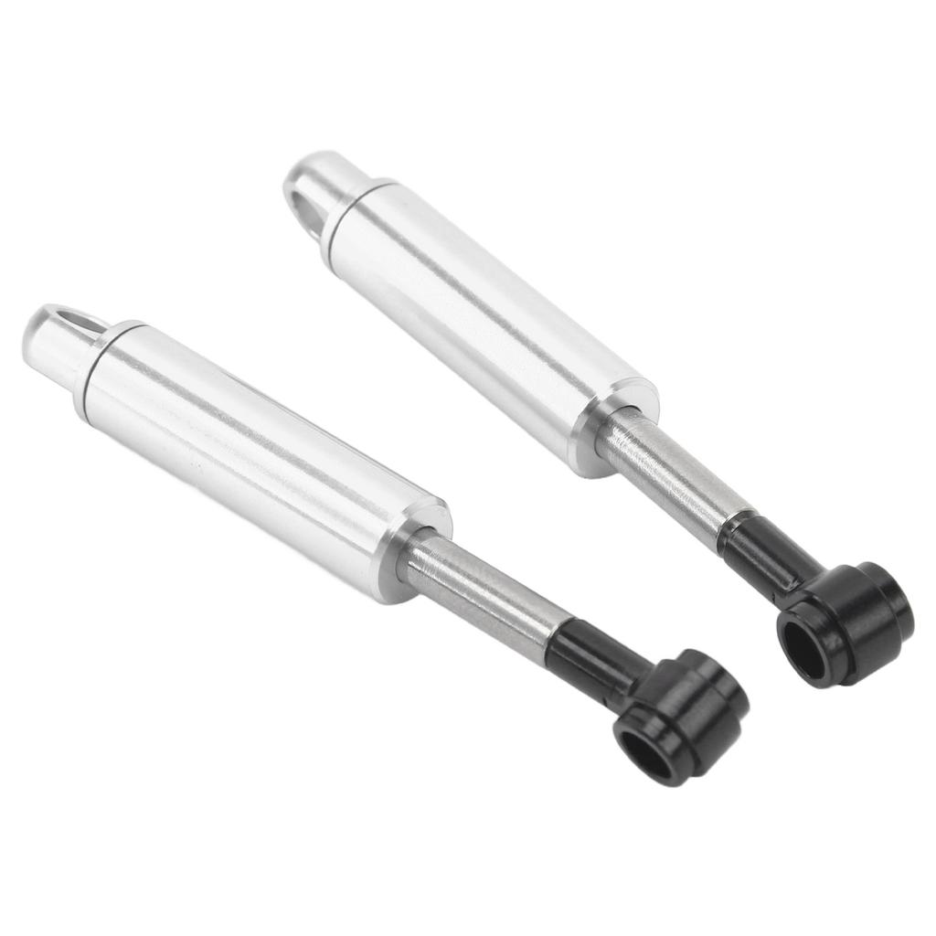 2Pcs Aluminum Alloy RC Shock Absorber Oil Damper Suspension Shock Absorber for Tamiya 114 Trailer