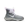 New Nike Binzie Boot High-Top Kids' Outdoor Shoes Gray Purple Children Aged 3-7 Years Old BQ5381-003
