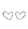 Stainless Steel Geometric Animal Earrings Set: Water Drop, Horseshoe, Heart, Cross, Fish, Snake Designs