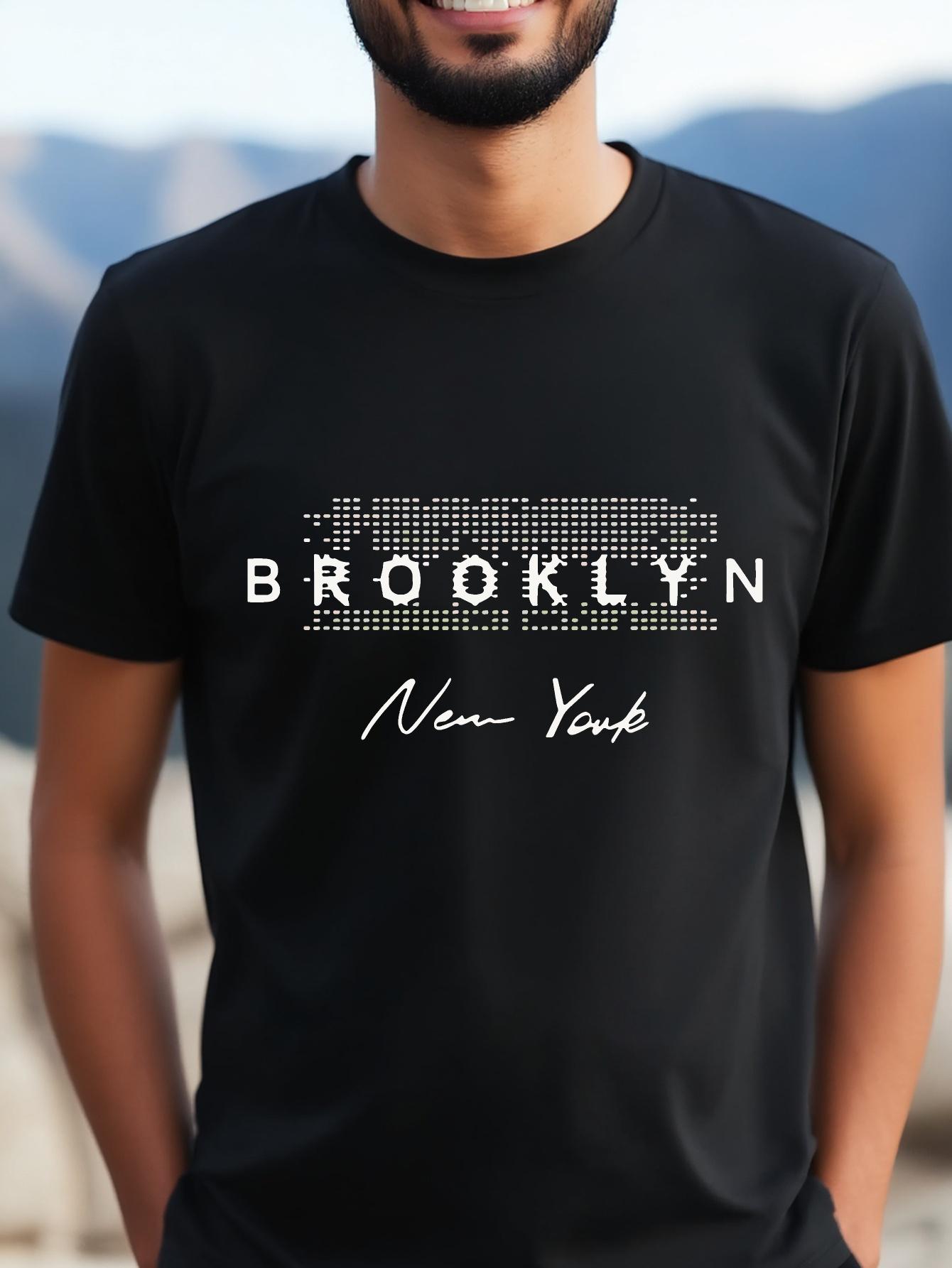Brooklyn New York Graphic T-shirt - Cotton Blend S