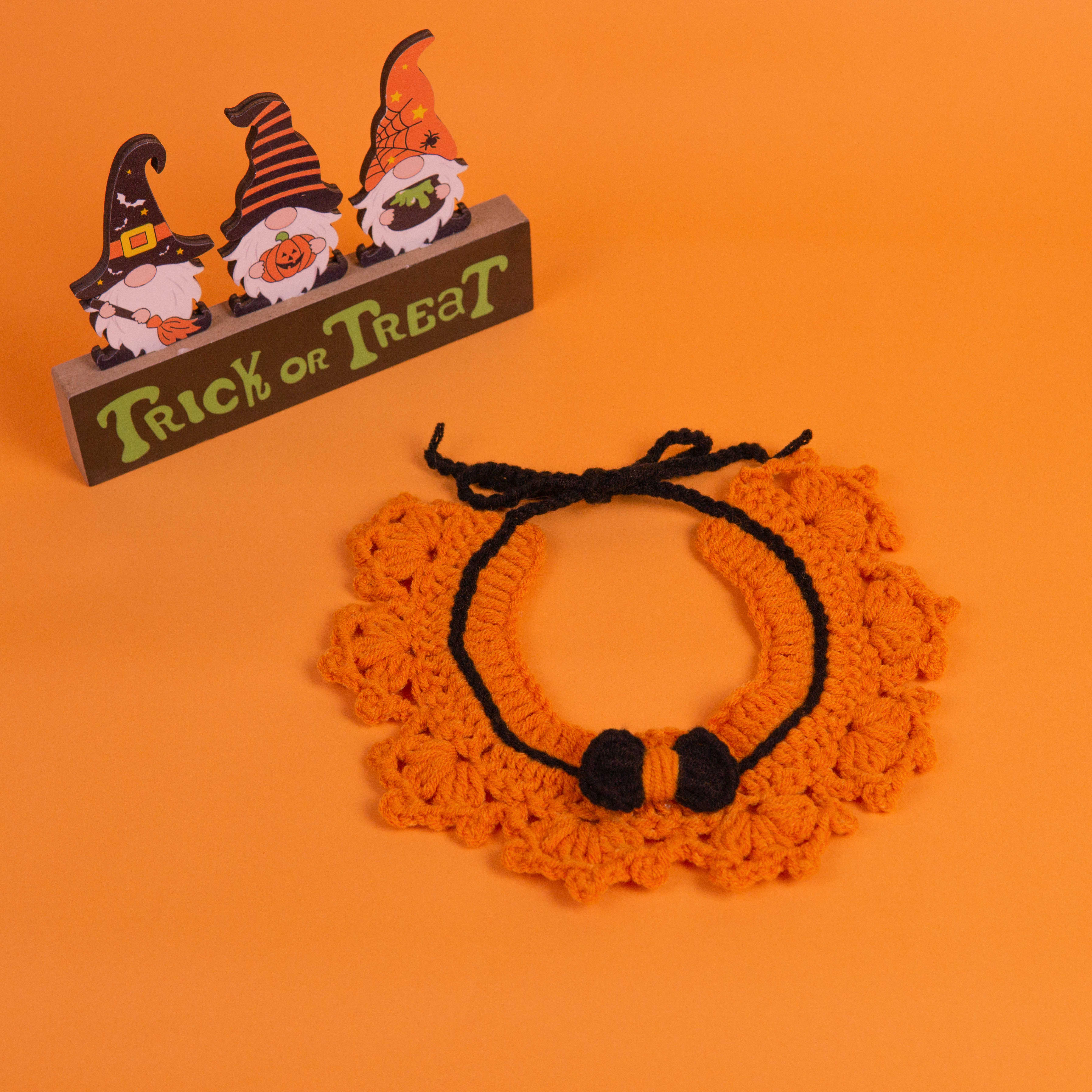 

Милый костюм для питомца на Хэллоуин, волшебная шляпа из тыквы, костюм на Хэллоуин, косплей на Хэллоуин для кошек и собак, вечеринка на Хэллоуин для домашних животных M neck 25-30cm