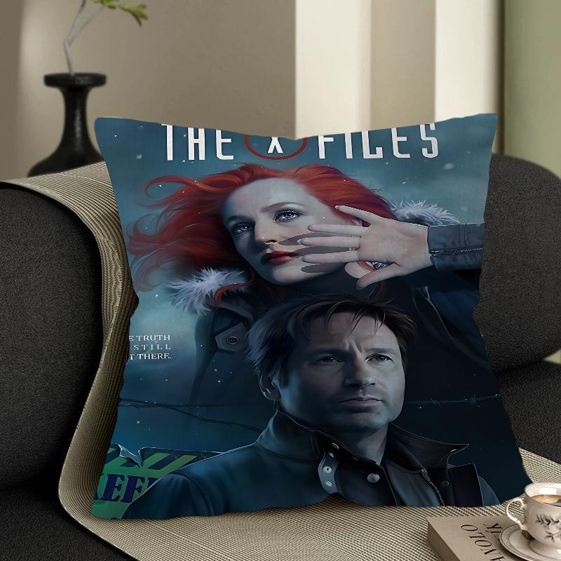 Horror Movie X-Files Pillow Anime Pillow Sofa Bed Head Pillow Cover Cushion Cover 45x45 Cm Fashion