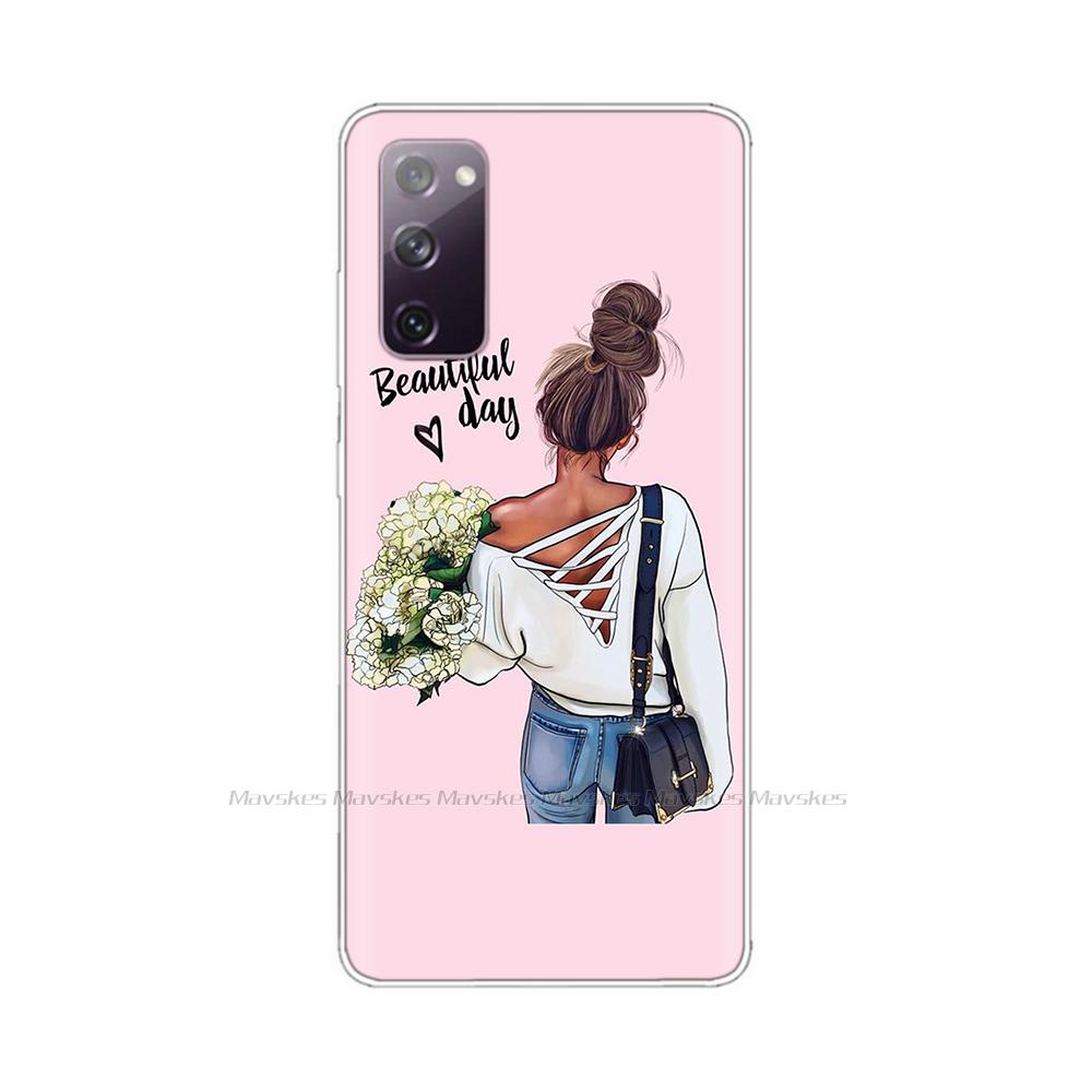 For Samsung S20 FE 4G 5G Case Soft TPU Silicone Phone Case For Samsung Galaxy S20 Fan Edition S20 Lite FE S20FE Back Cover Funda