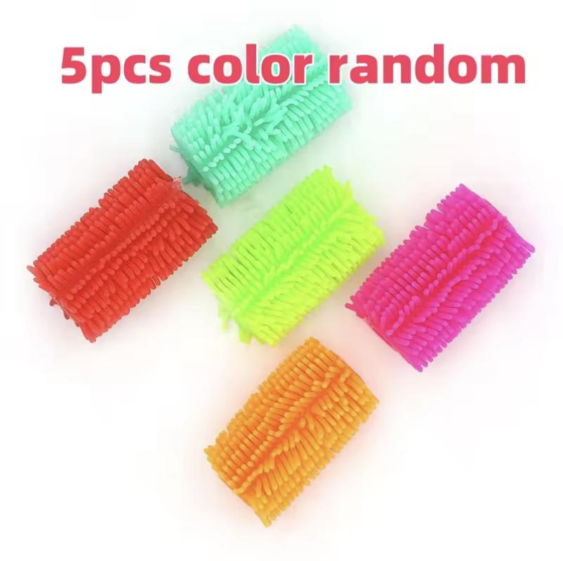 5 STUKS TPR Pen Grip Oefenpen Hulpmiddel Schrijf Gripper Houding Correctie Apparaat voor Kind Handschrift Potlood Penhouder Knijpspeelgoed blue