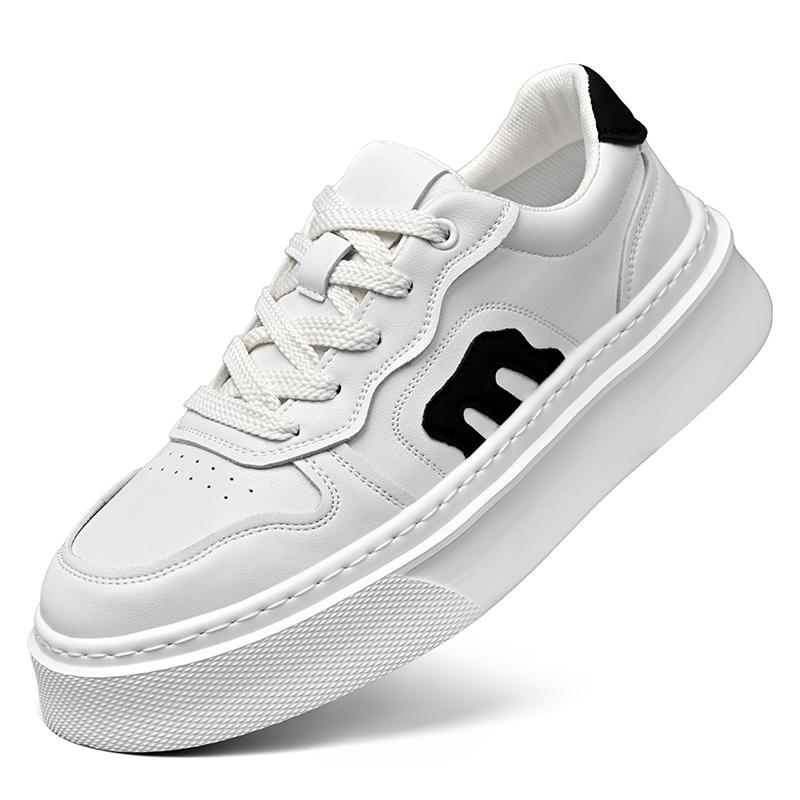 

Fashion Outdoor Men s Casual Leather Shoes Stylish Trendy Summer Skateboard Footwear Classic Male Tenis Masculino Leisure Walk Sneakers 44