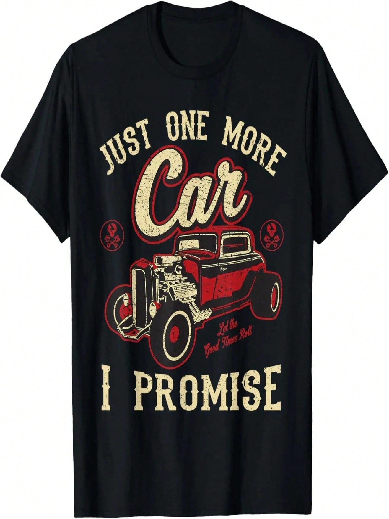 Classic Car Shirt Vintage Hot Rod Tee Gift T-Shirt S разноцветный