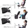 Compact Hammock Style Footrest with Adjustable Straps for Travel