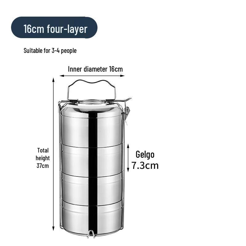 

Stainless Steel Portable Insulated Lunch Box