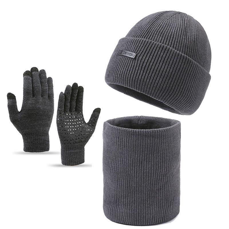 Dizangsa Herren Herbst/Winter Nackenwärmer Beanie - Kleines Gesicht Kälteschutz, Wärme und Ohrenschutz Strickmütze.