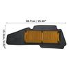 BULLSPANN Motorcycle Air Cleaner Air Filter Air Element Air Cleaner Element Compatible with YAMAHA MAJESTY S Black Yellow