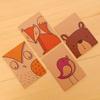 Mini Carnet de Poche Rétro en Papier Kraft - Pages Blanches avec Reliure Cousue, Format 64K, Petit Cadeau Idéal pour Étudiants