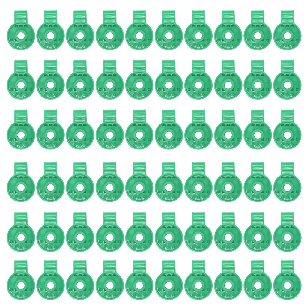 60 Stück Kunststoff-Clips Schutzstoff Schattiernetz Kunststoff-Clips Sonnensegel Spezial-Clip Schattiernetz für Garten Blume Pflanze