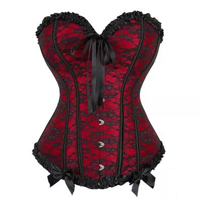 Elegantes trägerloses Korsett-Bustier und Taillenformer