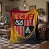 Stoke City Football Print Flannel Blanket Soft Warm Sofa Bed Throw Blanket For Home Office Bedroom