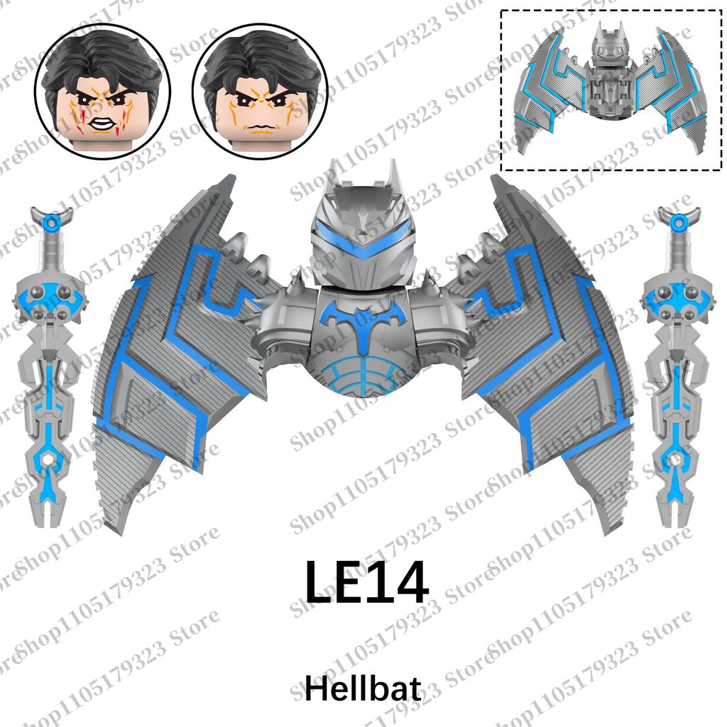 Hot toy dolls building block Mini action Superhero The Flash Superman Brick block toys children's toys gifts