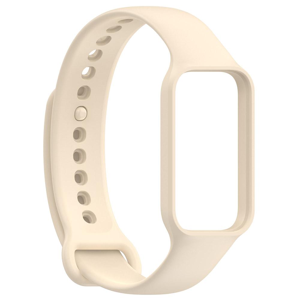 

Silicone Wristband Strap for Redmi Smart Band 2 Bracelet Watchband for Xiaomi Band 8 Active For Redmi Band 2 слонова кістка