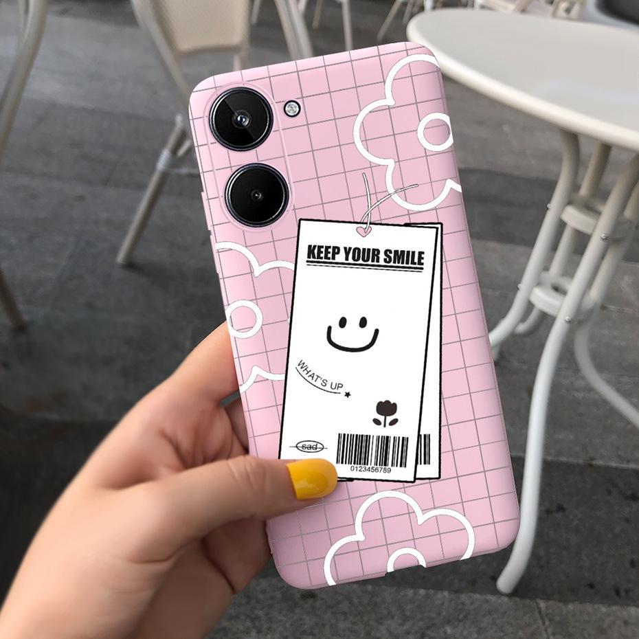 For Realme 10 2022 Lovely Printing Jelly Silicone Case For Realme10 RMX3630 Funda Realme 10 4G Soft TPU Phone Cases