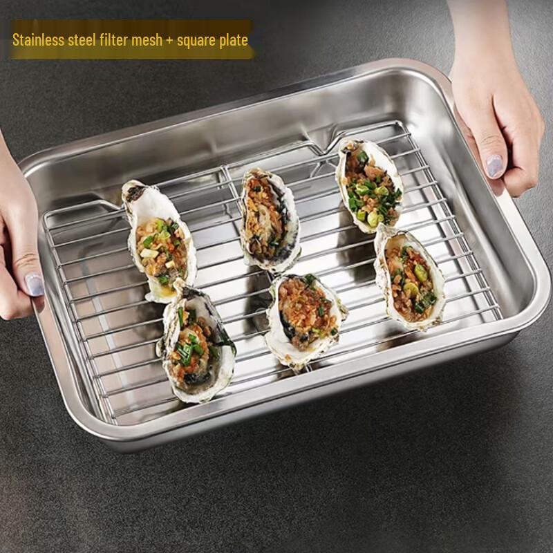 Stainless Steel Roasting Pan & Rack Set