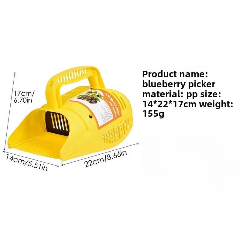 Blueberry Picker Berry Picker Rakes with Comb Teeth Lightweight Handle Large Capacity Harvest Season Garden Tool