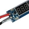 5V, 2A USB Power Cable with XT90 Male Battery Input, Digital Input Readout, and USB-A Female Output for Direct Battery Power Conversion