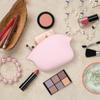 Zipper Wash Storage Bag Waterproof Make Up Pouch Simple Silicone Cosmetic Bag  Students