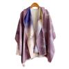 Printed Leaves For Women, Autumn And Winter Cape, Loose Cape, Office Scarf, Shawl And Foreign Style