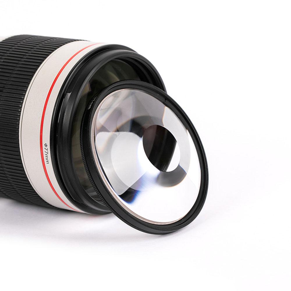 77mm Vortex Special Effects Lens City Movie Swirl Blackhole Video Filter Photographic Camera Accessories