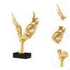 Eagle Statue Tabletop Centerpiece Display Gift Collection Animal Sculpture Resin for Home