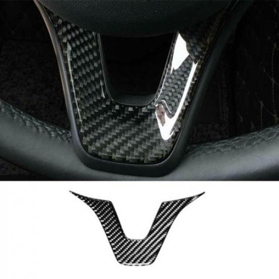 Steering Wheel For Benz E-Class 2016-18 Real Carbon Fiber Sheet Panel Cover Trim