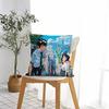Classic Anime Your Name Pillow Case Pattern Printed Pillowcase For Living Room Sofa Cushion Cover