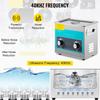 Knob Ultrasonic Cleaner 3L 40kHz Ultrasonic Cleaning Machine Knob Control Sonic Cleaner 304 Stainless Steel Ultrasonic Cleaner Machine with Heater &