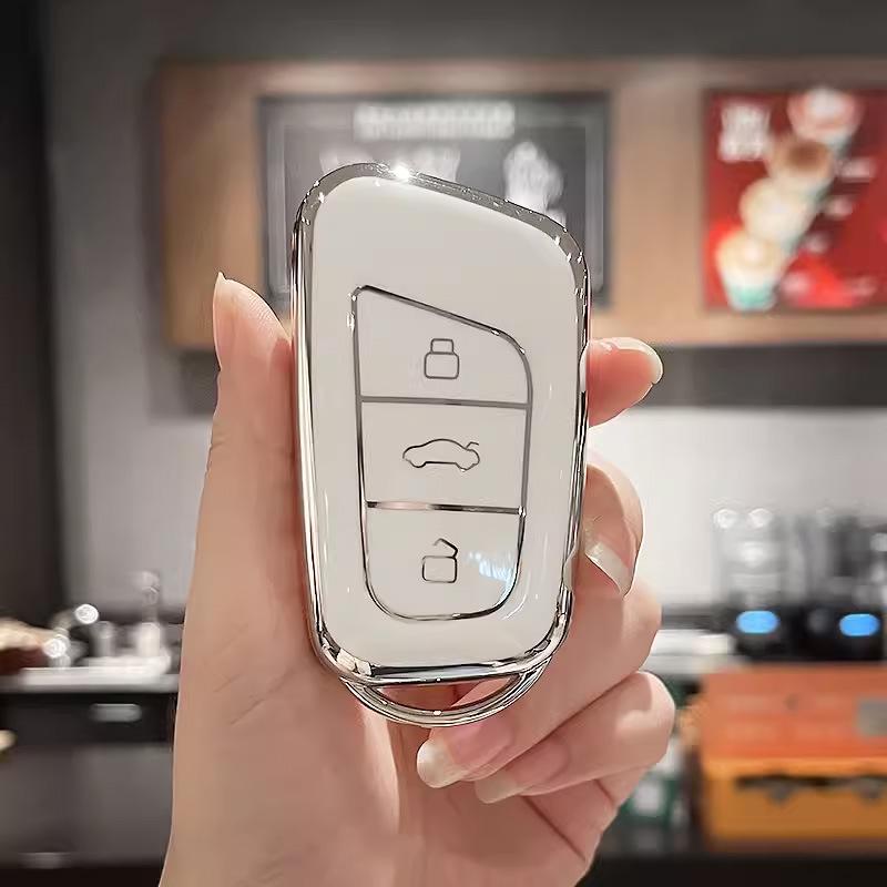 Chery Car Key Case for Tiggo 8/7 Plus, Arrizo 5, Omoda, Jetour, Little Ant