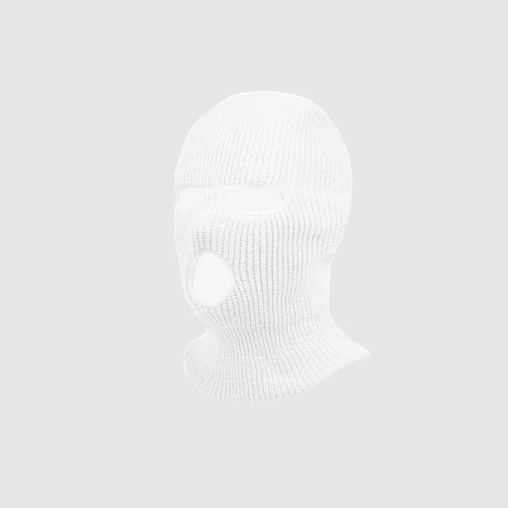 

Специальный забавный чехол для сиденья с 3 отверстиями, полнолицевая Балаклава, маска для лыж, мотоциклетная зимняя шапка, шлем, велосипедная полнолицевая маска для Tesla белый