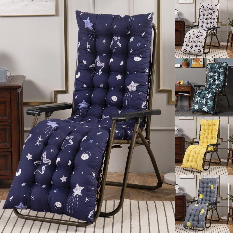 Plush Leaves Starry High Back Chair Cushion With Elegant Design For Cozy Patio Lounging