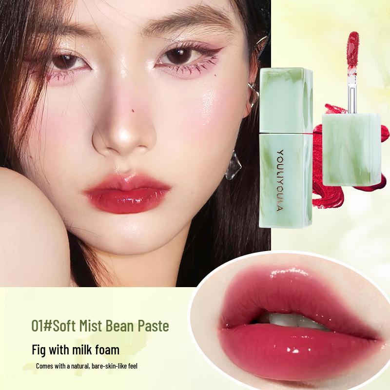 

Нефритовый питательный блеск для губ: Не липкий, Не выцветающий, Водянистый, Шелковистый, Не сушит, Стойкий, Зеркальный финиш.