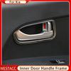 4Pcs Chrome Car Inner Door Handle Frame Cover Decoration Sticker for Kia Sportage R SportageR 2012 2013 2014 2015