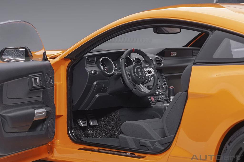 AUTOart 1/18 Scale Ford Shelby GT350R Metallic Orange Finished Product 72929