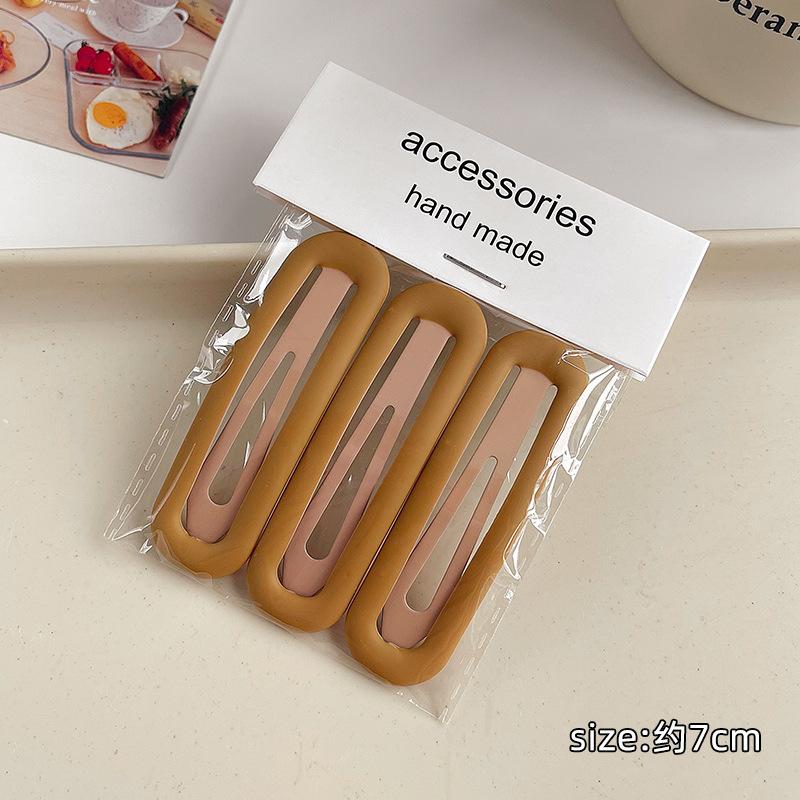 

Простые женские заколки ярких цветов с челкой на лбу, детская сломанная заколка, заколка BB, одна линия