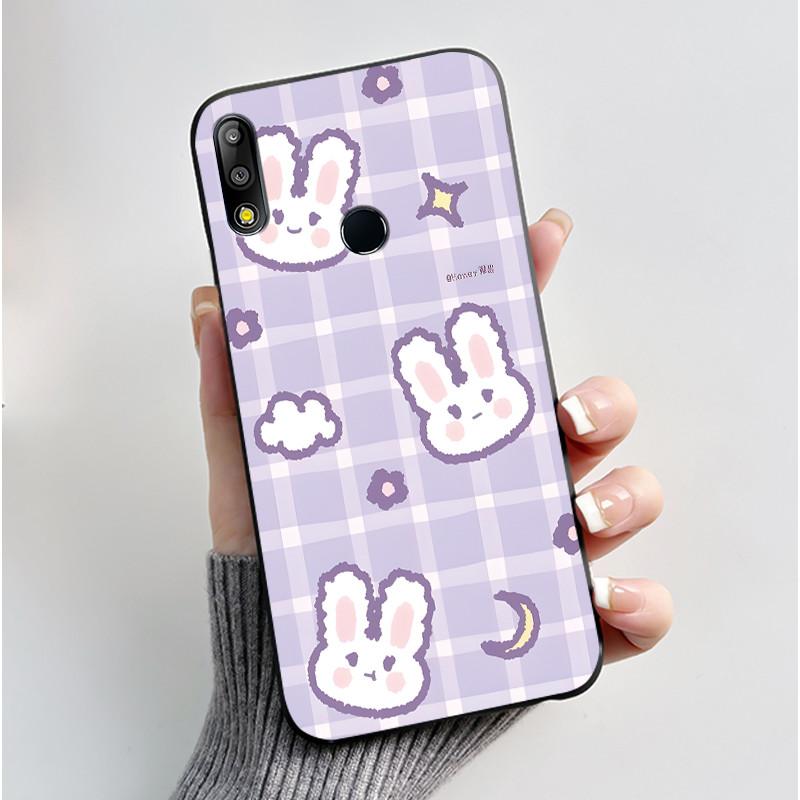 Case For Asus Zenfone Max Pro M2 ZB631KL X01BDA / M2 ZB633KL X01AD X01BD Cover Cute Love Rabbit Cool Cartoon Soft Silicone Funda