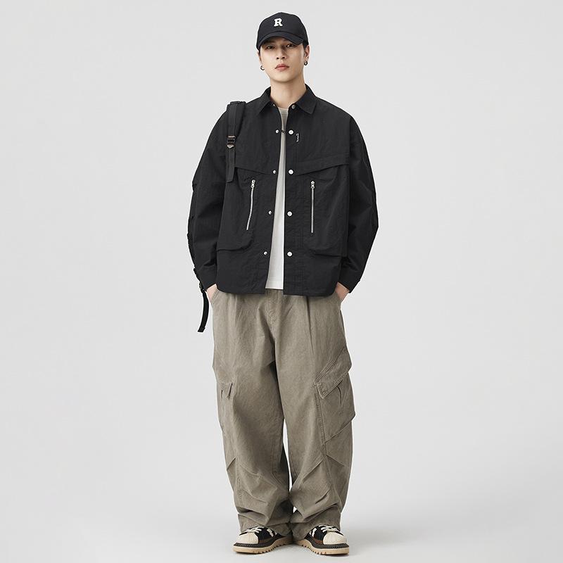 Jacket Men's Color Blocking 2025 Autumn and Winter New Men's Youth Windproof Fashion Casual Top Jacket Trend